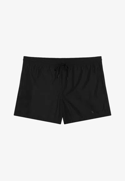 GUCCI LOGO PRINT SWIM SHORTS