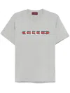 Gucci Cotton Jersey T-shirt With Print In Grey