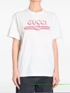 Gucci Logo Printed T-shirt In White