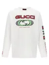 Gucci Logo Heavy Cotton Jersey T-shirt In White