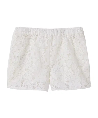 Gucci Logo Printed Laced Shorts In White