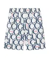 Gucci Logo Printed Shorts In White
