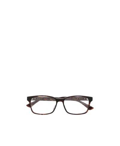 Gucci Logo Rectangular Frame Flat Mirror In Black