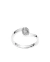 Gucci Logo Ring In White