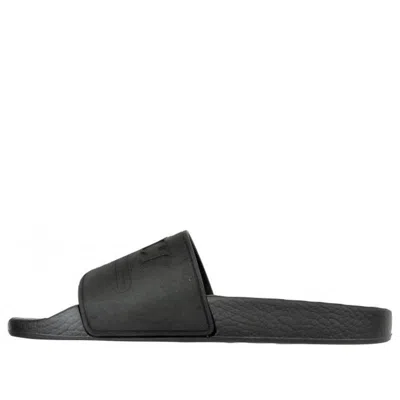 Gucci Logo Rubber Slide 'black'