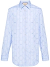 Gucci Horsebit-detail Cotton Shirt