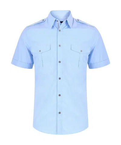 Gucci Logo Shirt In Blue