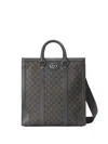 Gucci Ophidia Tote Bag In Gray
