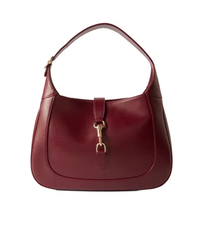 Gucci Logo Shoulder Bag In Red