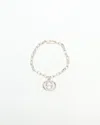 Gucci Logo Silver Bracelet