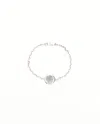 Gucci Logo Silver Bracelet In Metallic