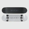 Gucci Logo Skateboard In Silver