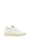 Gucci Re-web Sneakers In Wh/g.w/vrv/g.w