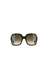 Gucci Logo Square Sunglasses In Multicolor