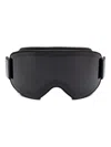 Gucci Logo-strap Ski Goggles In Black