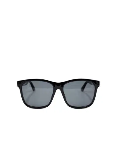 Gucci Logo Sunglasses In Black