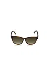 Gucci Logo Sunglasses In Brown