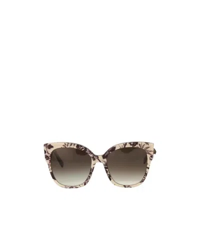 Gucci Logo Sunglasses In Brown