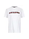Gucci Printed Cotton Jersey T-shirt In White
