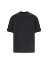 Gucci Logo Embroidered Crewneck T-shirt In Black