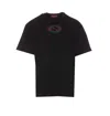 Gucci Mens Black Mc Brand-print Crew-neck Regular-fit Cotton-jersey T-shirt In Black