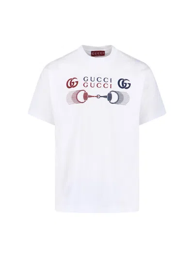 Gucci Logo T-shirt In White