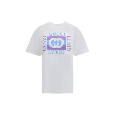 Gucci Women Logo T-shirt In White