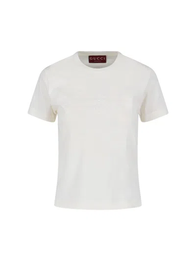 Gucci Logo T-shirt In White