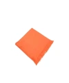 Gucci Logo Tassel Scarf In Orange