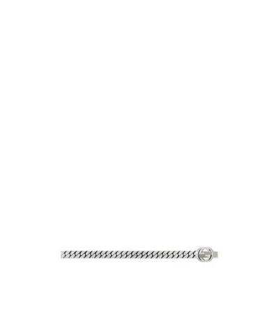 Gucci Logo Tie Clip In Gray
