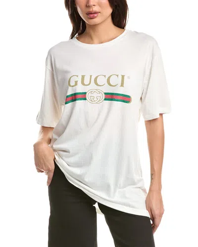 Gucci Logo T-shirt In White