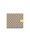 Gucci Logo Wallet In Yellow