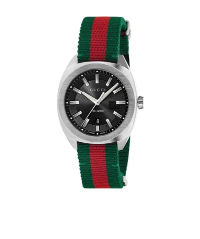 Gucci Logo Watch In Multicolor
