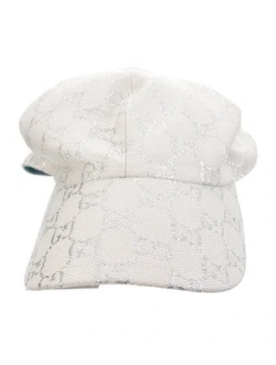 Pre-owned Gucci Logo Wool Baseball Hat