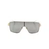 Gucci Women Rectangular Shape Sunglasses In White