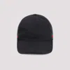 Gucci Logoed Baseball Cap In Black