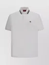 Gucci Logoed Cotton Polo Shirt With Welt Pocket In White