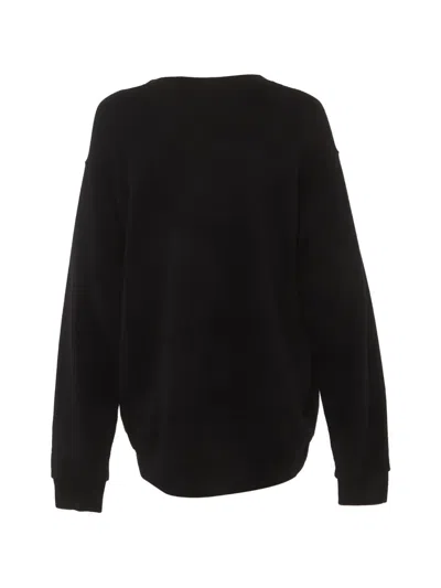 Pre-owned Gucci Logo-print Sweatshirt In Black
