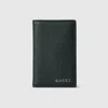 Gucci Long Card Case With  Logo In Green