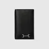 Gucci Long Card Case With Horsebit In Black
