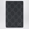 Gucci Long Gg Card Holder Black/grey In Black