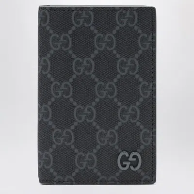 Gucci Long Gg Card Holder Black/grey