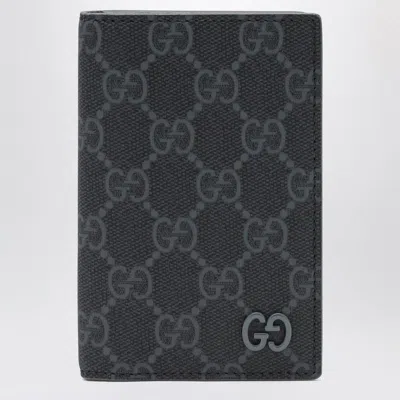 Gucci Long Gg Card Holder Black/grey
