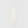 Gucci Long Silk Dress With Crystal Horsebit