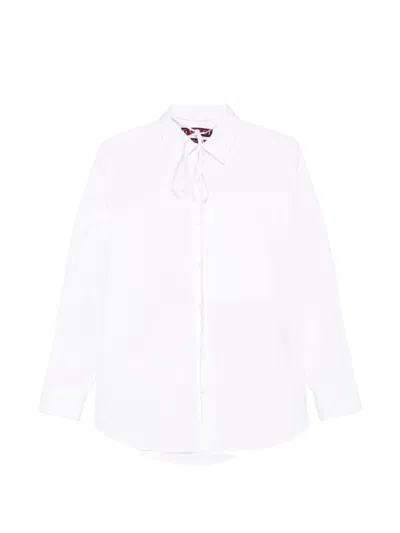 Pre-owned Gucci Long-sleeve Poplin Shirt In White