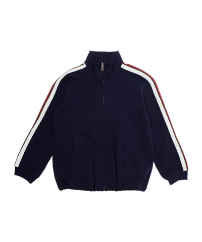 Gucci Long Sleeve Sweatshirt In Blue