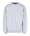 Gucci Logo Crewneck Sweatshirt In Gray