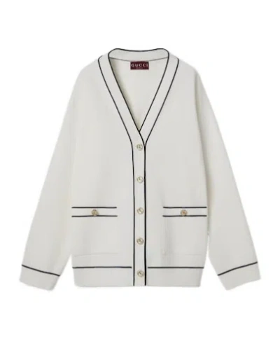 GUCCI GUCCI FINE KNIT CARDIGAN