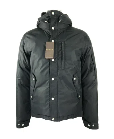 Gucci Long-sleeved Casual Jacket In Black