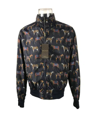 Gucci Long-sleeved Casual Jacket In Black